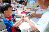 Enjoy seeing and making art at our Family Art Lab drop-in workshops 